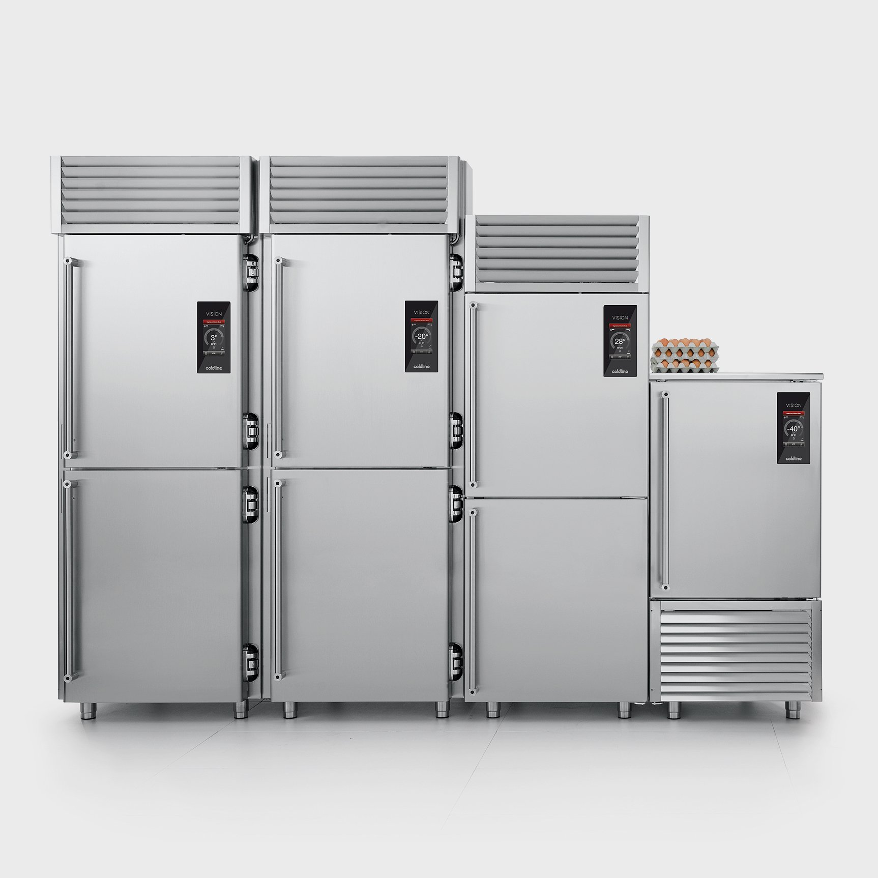 Refrigerated cabinets and Coldline blast chillers